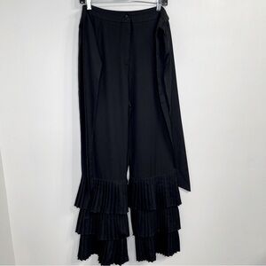Nasty Gal Ruffle Hem Pants Size 10
